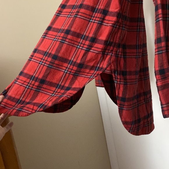 J. Crew Flannel Button Down Size 00 - Picture 8 of 8